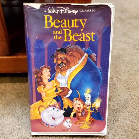 Beauty and the Beast Rare Disney's Black Diamond VHS - Picture 5 of 5